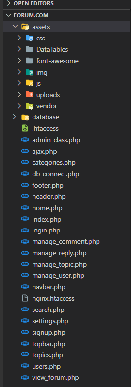 图片[8]-一个简易的PHP论坛系统