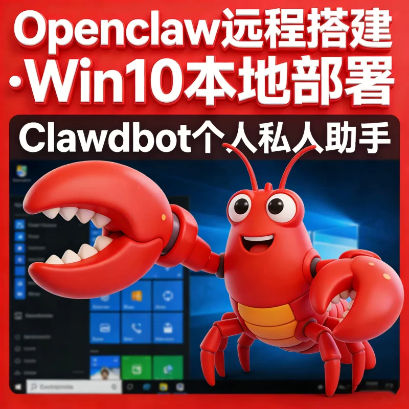 Openclaw远程搭建快速win10系统本地部署Clawdbot个人私人助手-hpc小站